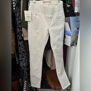 ASOS Maternity White Skinny Jeggings UK6
